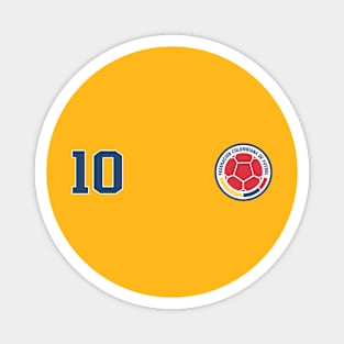 Colombia Flag Futbol Soccer Franela Colombia Magnet